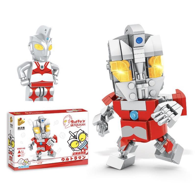 Bộ đồ chơi Lắp Ráp Siêu Nhân Ultraman Hộp 188CT, Hộp 192CT-Đồ Chơi Lắp Ráp Siêu Nhân MH : 9000000310