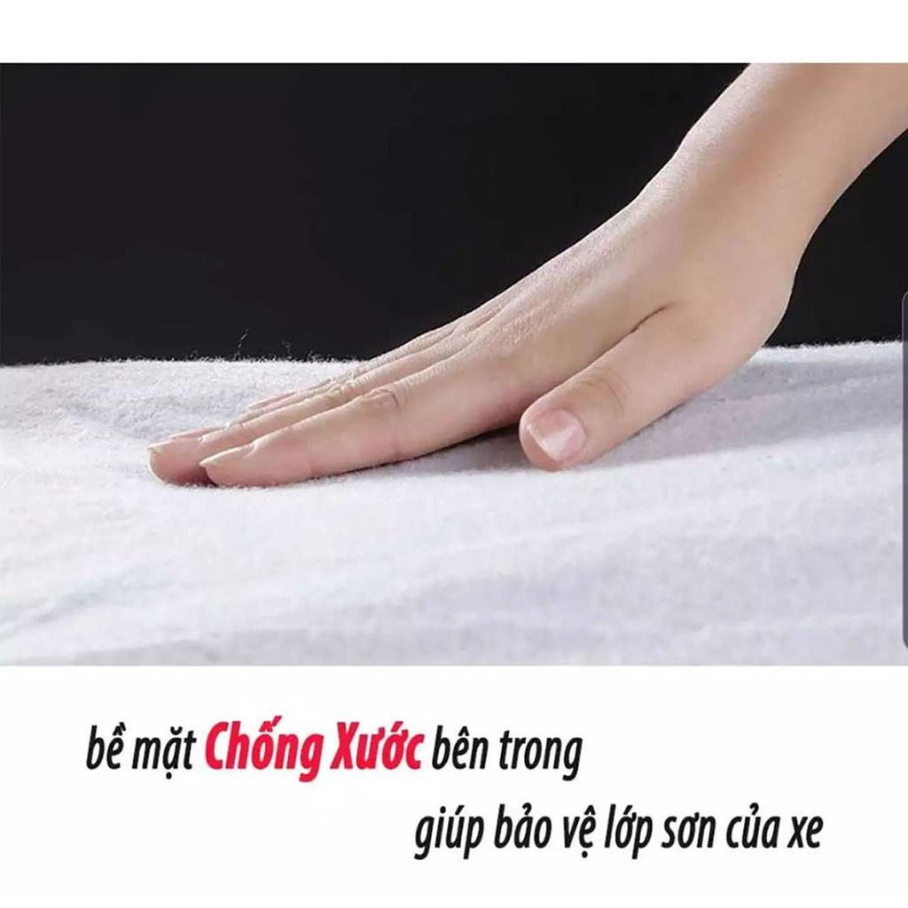 Bạt Phủ Ô Tô VINFAST FADIL, LUX A 2.0, LUX SA 2.0, Chất Liệu Bạt Tráng Nhôm 3 lớp, có khóa kéo cửa lái