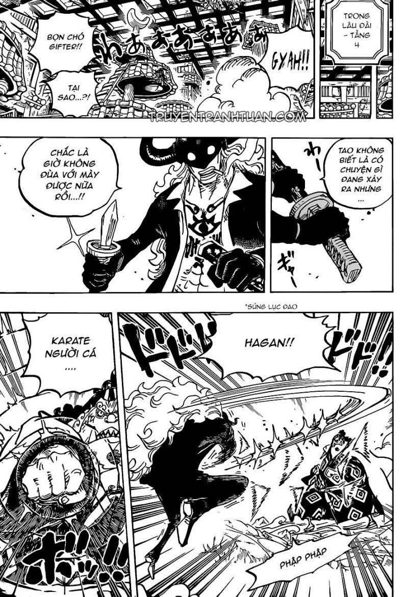 đảo hải tặc - one piece chapter 1017 13