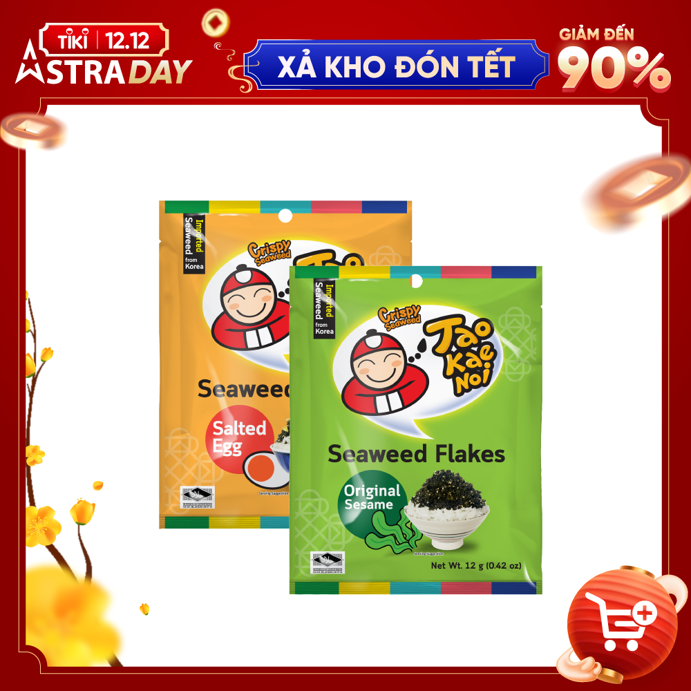 Gia Vị Rắc Cơm Rong Biển Furikake TaoKaeNoi 12g