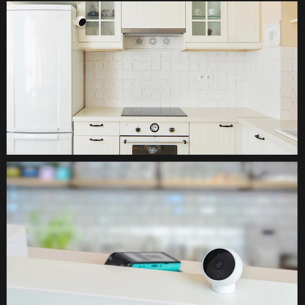 Camera IP thông minh Xiaomi 2K 1296P Full HD IR Giám sát an ninh tầm nhìn ban đêm Giám sát WIFI góc siêu rộng Camera MINI Ứng dụng Mijia Màu sắc: Thêm bộ chuyển đổi AU