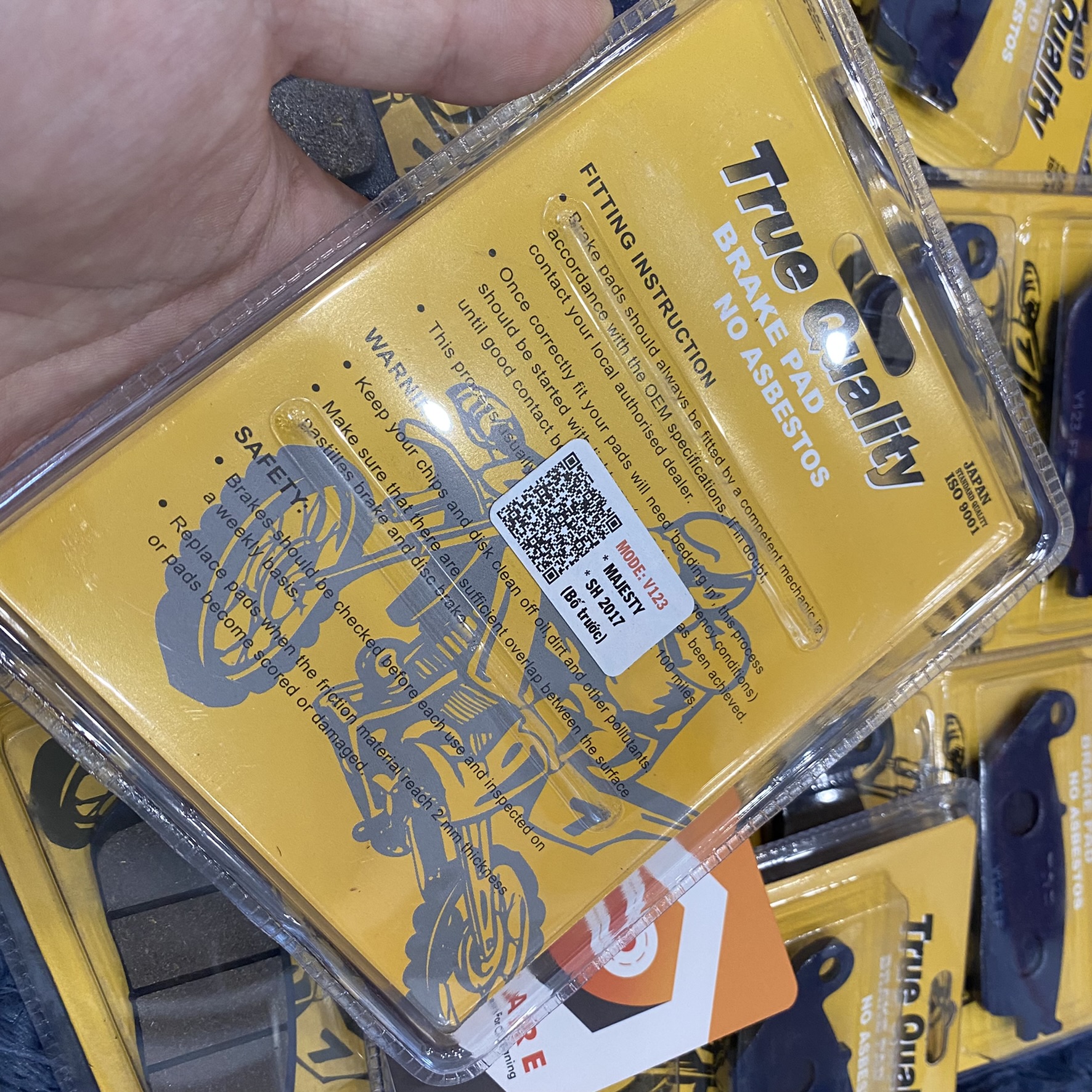 Bố Thắng Trước SH 2017 Majesty True Quality V123