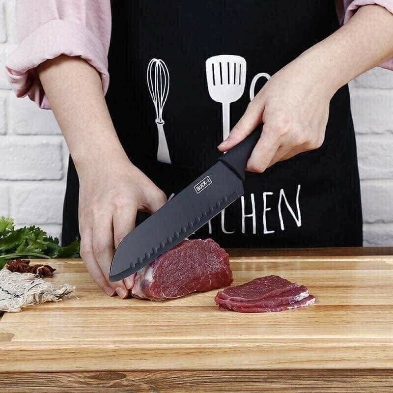 Dao nhà bếp, bộ dao nhà bếp 5 món đa năng ,dao làm bếp sử dụng thực phẩm nhanh gọn , an toàn và tiện lợi cho mọi gia đình