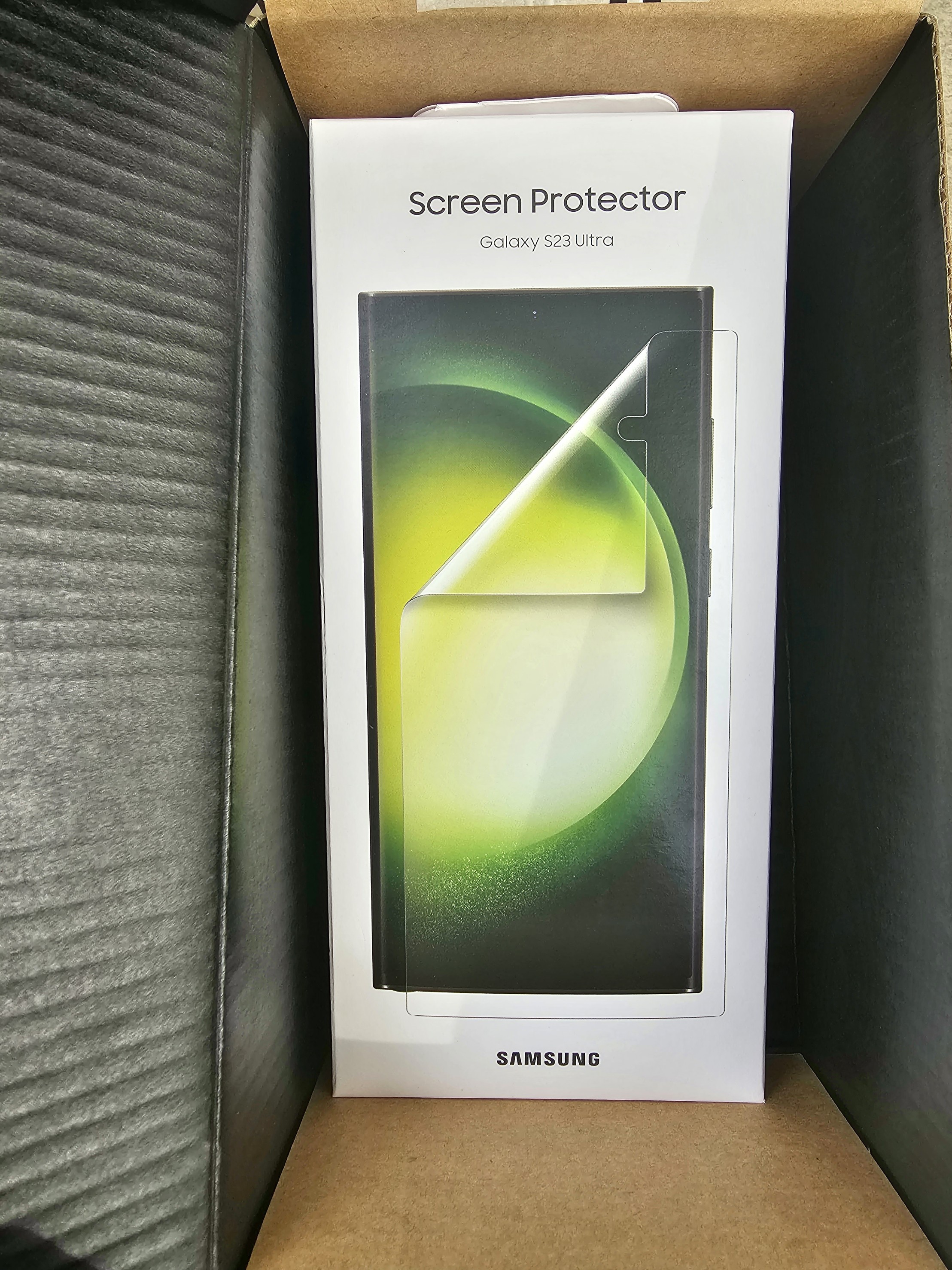 Miếng dán bảo vệ màn hình Samsung Galaxy S23 Ultra 5G (EF-US918) - Hàng Chính Hãng