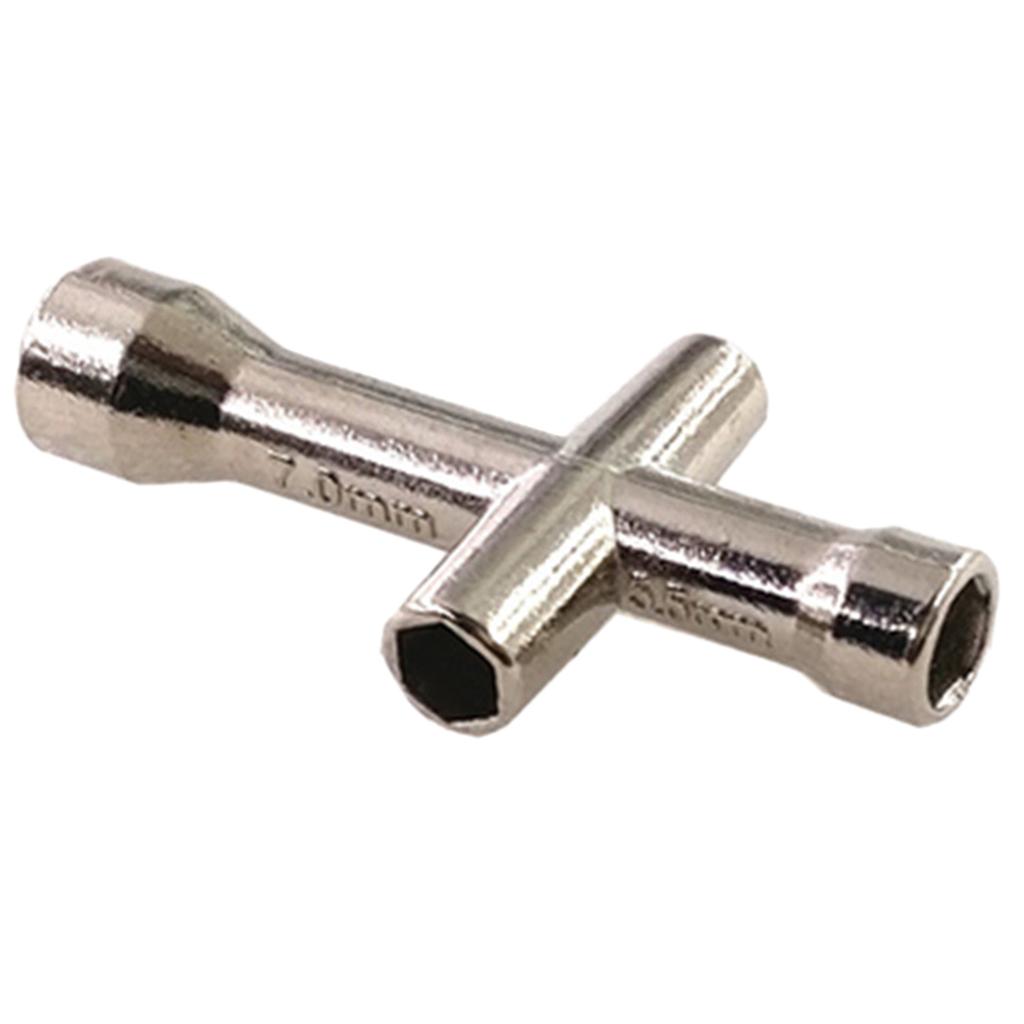 Mini 4 Chéo Ổ Cắm Cờ Lê Cờ Lê-4 Mm, 5 Mm, 5.5 Mm, 7 Mm Hạt Dụng Cụ