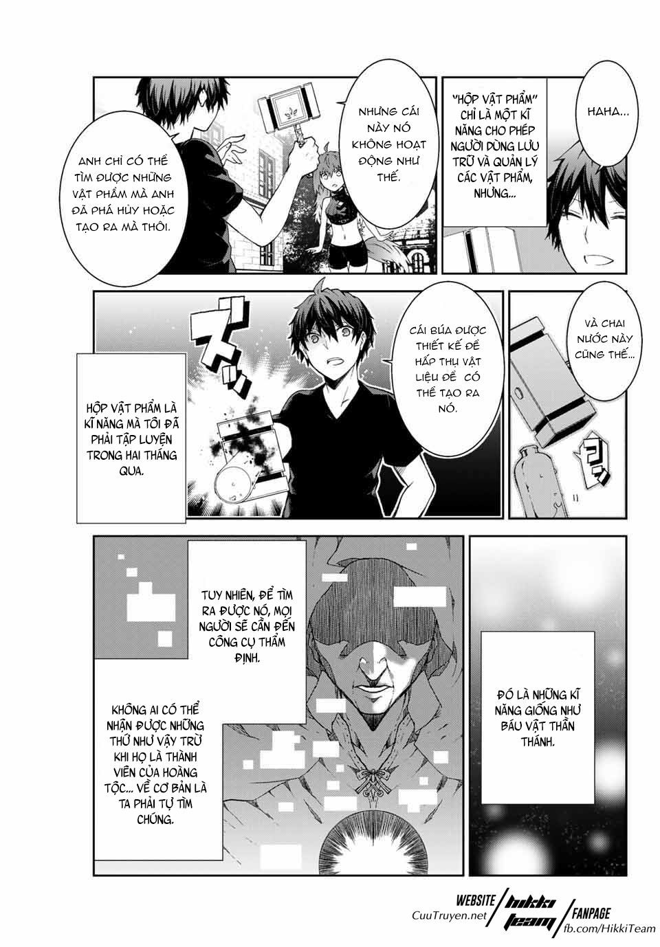 từ chức nghiệp yếu nhất trở thành "thợ rèn" mạnh nhất chapter 2 3