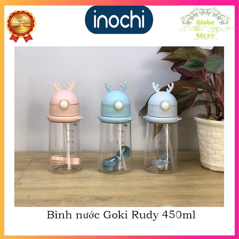 Bình Uống Nước Nhật Bản Cho Bé GOKI RUDY INOCHI 450 Ml
