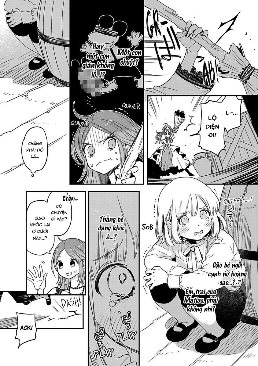 thái tử bạo chúa ở thế giới khác muốn cưới tôi ~ tên sói đen muốn cầu thân cô phù thủy tái sinh chapter 3.2 7