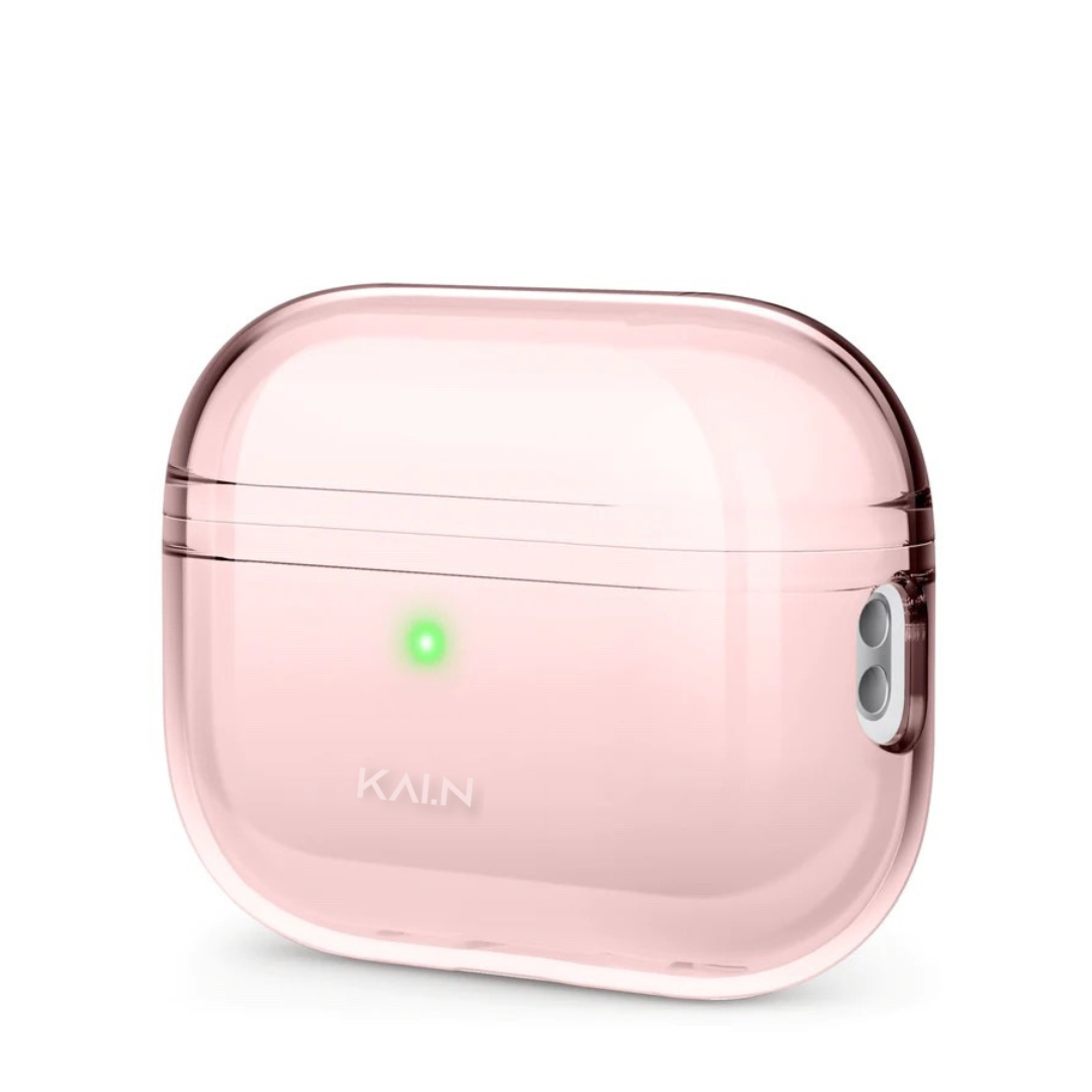Ốp Kai.n Ultra Clear Dành Cho Airpods Pro 2 Hàng Chính Hãng - Lovely Pink