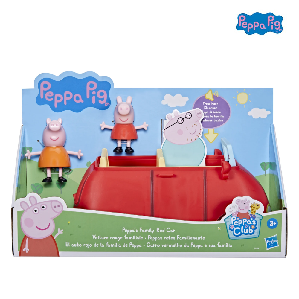 Đồ chơi Peppa Pig lái xe cùng gia đình