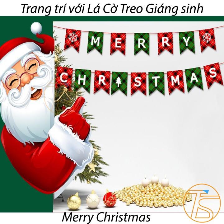 Bộ Chữ Treo Trang Trí Noel Merry Christmas Với Nhiều Mẫu Cho Dịp Giáng Sinh Chúc Mừng Năm Mới, Tết 2024 Kèm Dây Treo