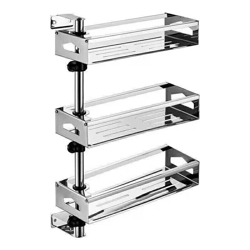 Kệ nhà bếp, phòng tắm Inox 304, xoay 180 độ