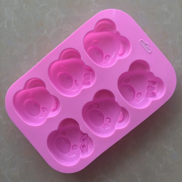 Khuôn silicon hình gấu