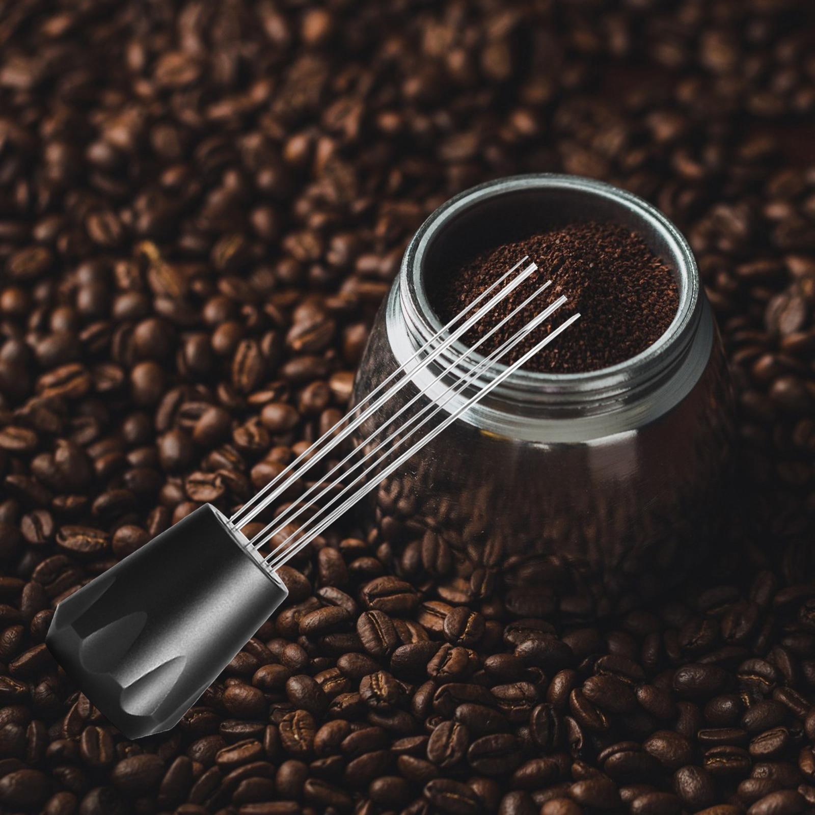 2pcs Needle Professional Coffee Tamper Distributor Coffee Leveler Tool