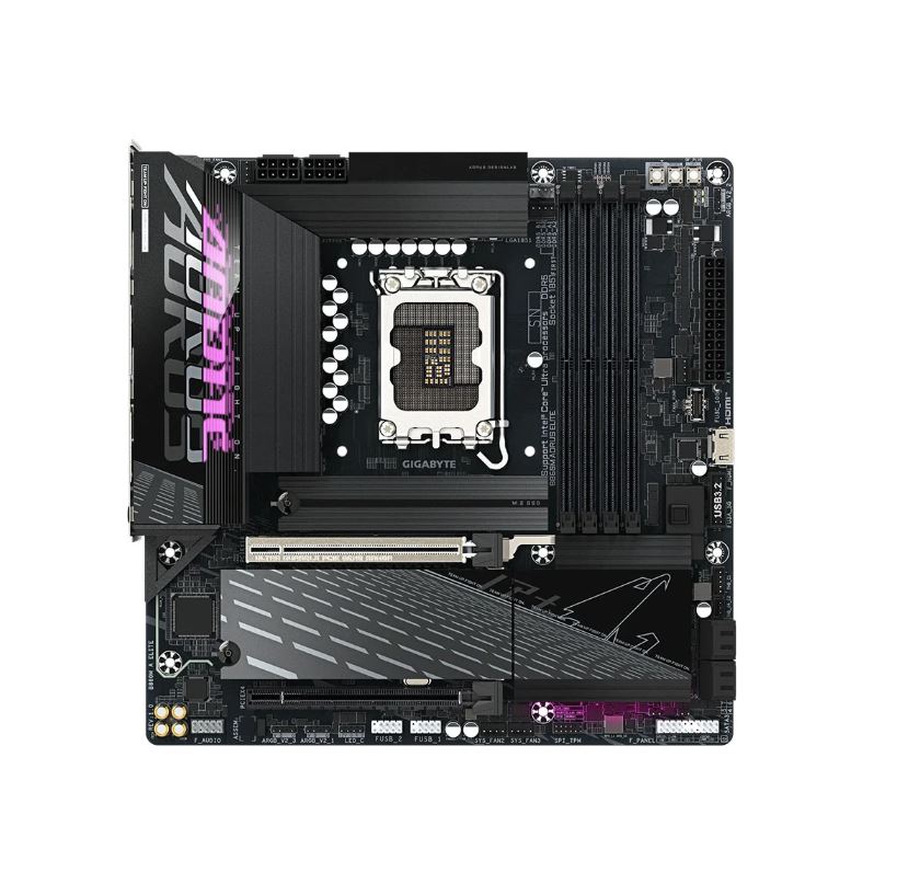 Bo Mạch Chủ Main Gigabyte B860M AORUS ELITE Socket LGA 1851 - Hàng chính hãng