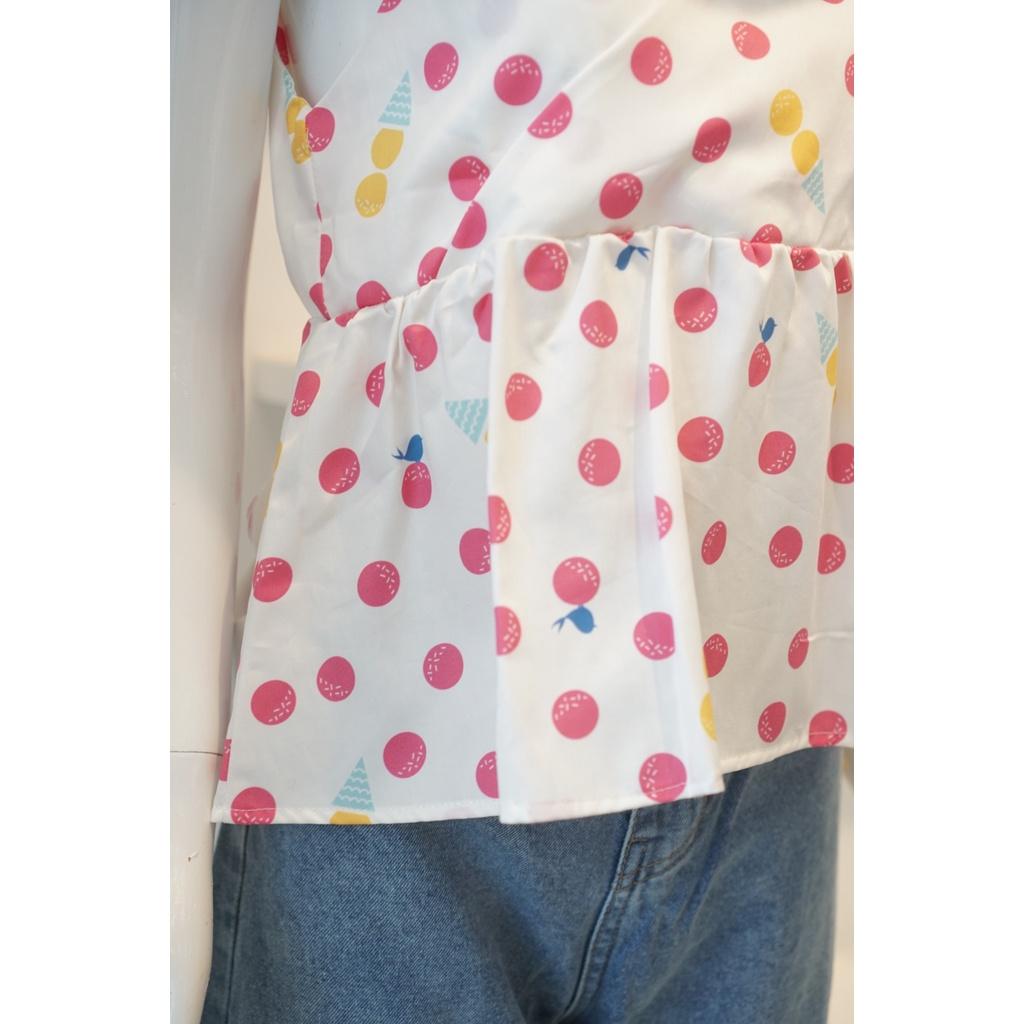 Áo 2 Dây Menina 047 Chấm Bi