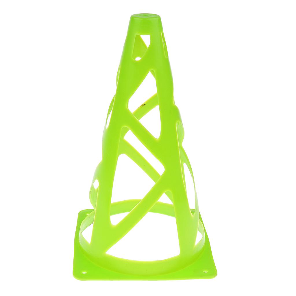 5 Pieces 9'' PE Sport Training Traffic Cone For Soccer Football Basketball