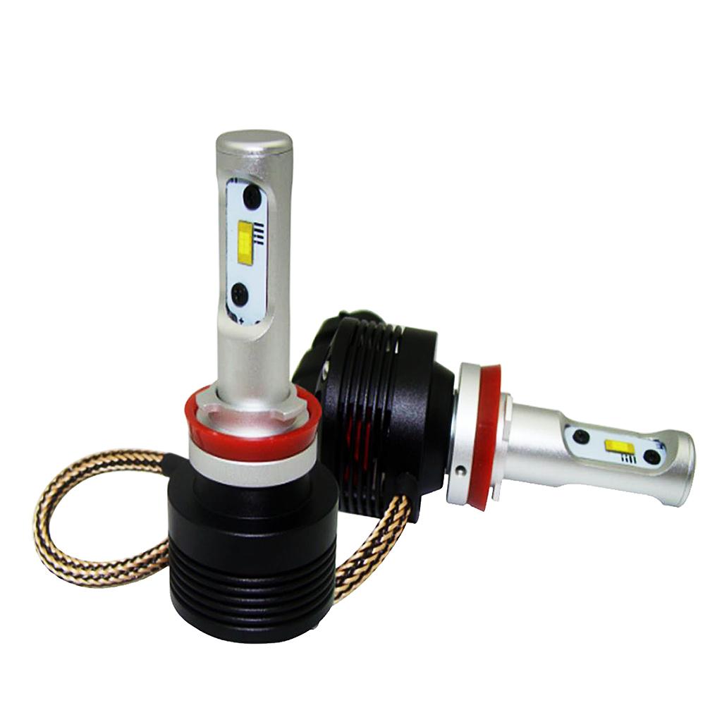 2 Pieces H11 36W 4600LM Car LED Headlight Bulb Headlamp 6500K White