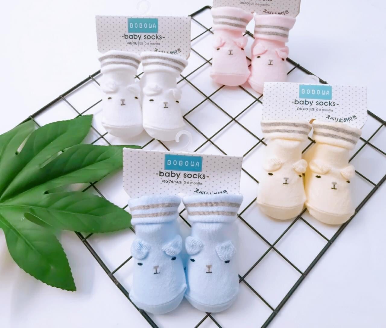 Tất, vớ hoạt hình baby cho bé  sơ sinh đi cực thích