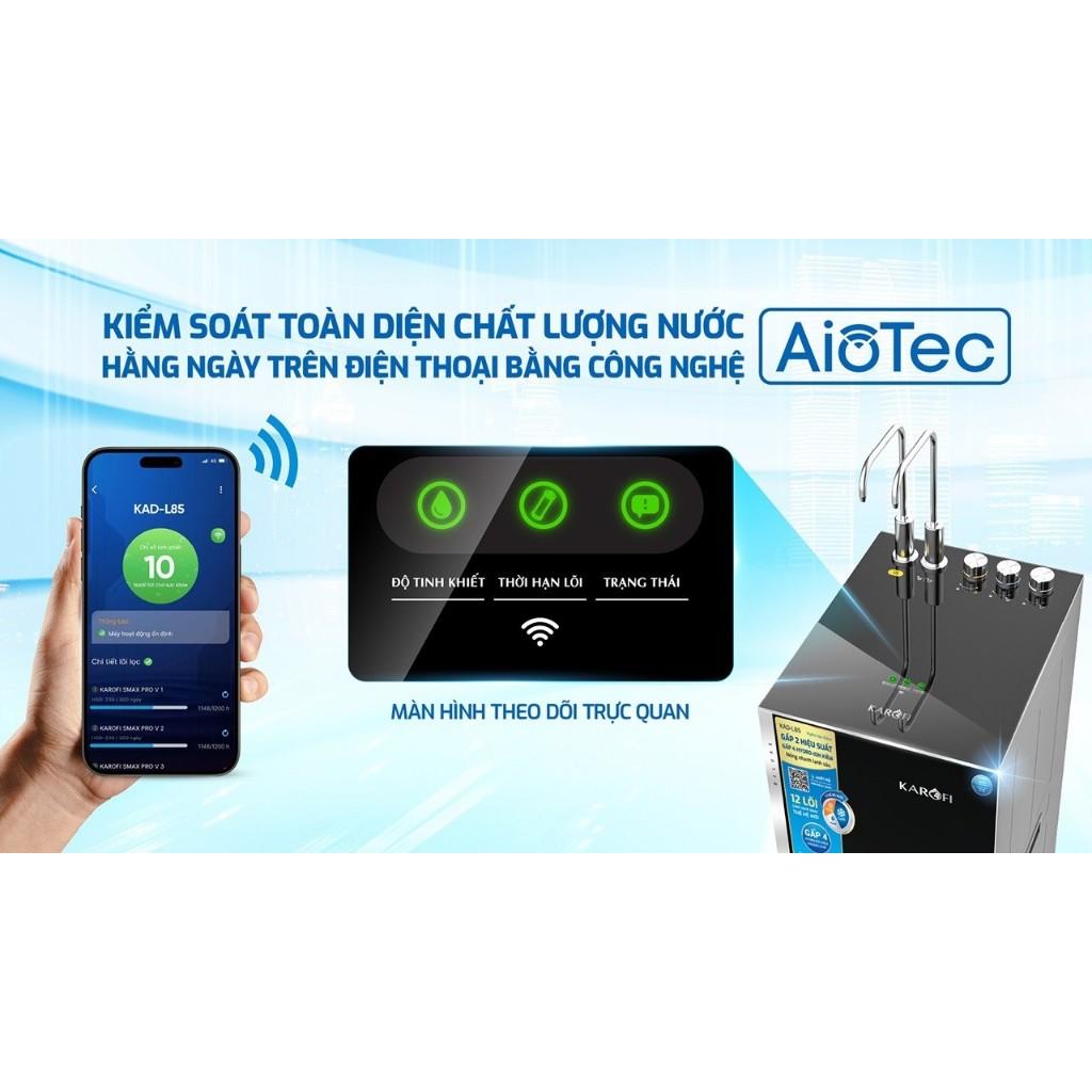 Máy lọc nước Nóng lạnh RO 12 lõi KAD-L85 - Giao trước lắp sau miễn phí toàn quốc - Bảo hành 36 tháng - Hàng Chính Hãng