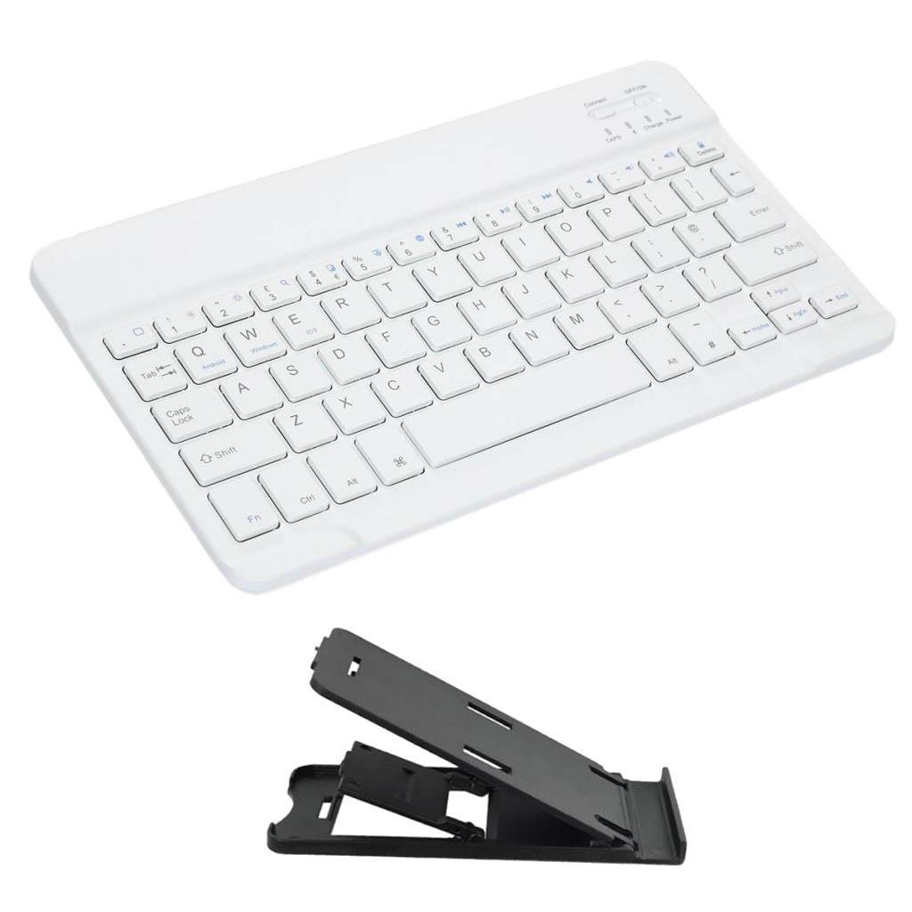 Mini Wireless Bluetooth Keyboard External Keypad& Tablet Stand for Pad