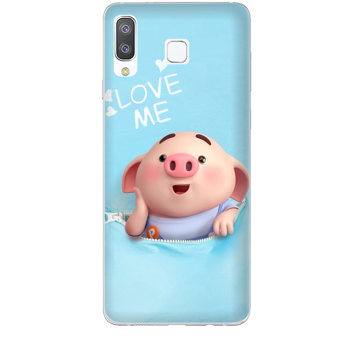 Ốp lưng dành cho điện thoại SAMSUNG GALAXY A8 STAR Heo Tình Yêu