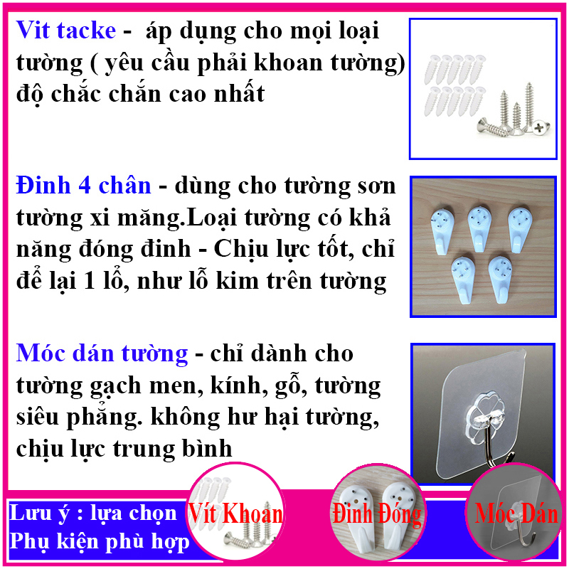 Bộ 3 Kệ treo tường trang trí không cần khoan, chất liệu gỗ Pitech cao cấp màu trắng - a14