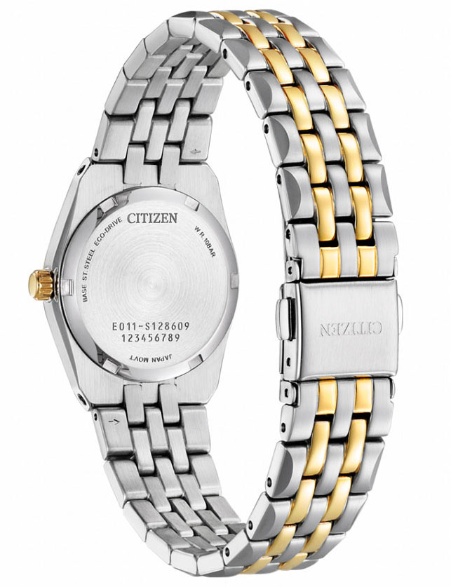 Đồng Hồ Nữ Citizen Dây Kim Loại Máy Eco-Drive EW2299-50A - Mặt Trắng