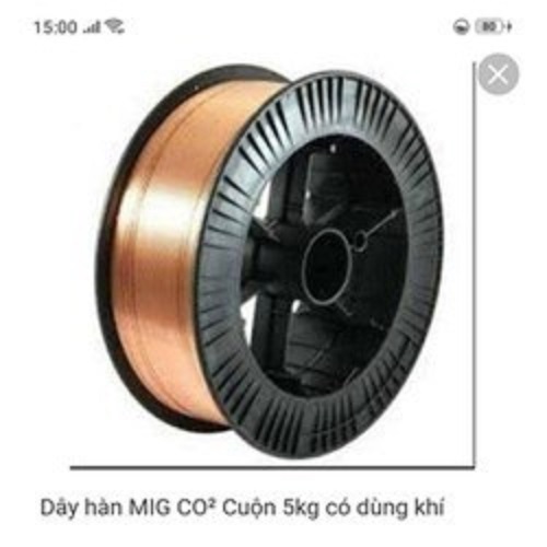 Dây hàn mig CO2  5kg 0.8mm có dùng khí