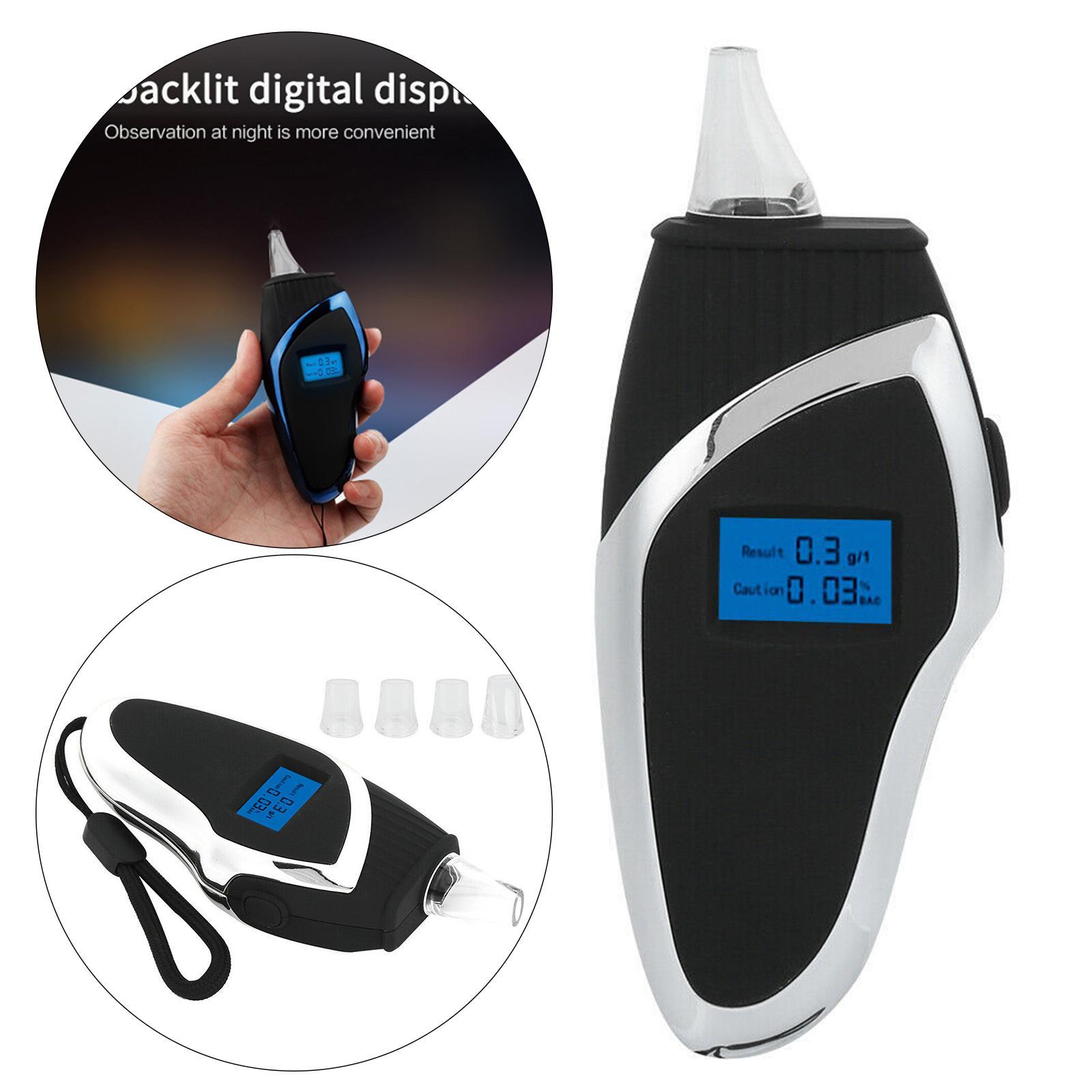 Alcohol Tester Digital Breath Analyzer Personal Use Edge