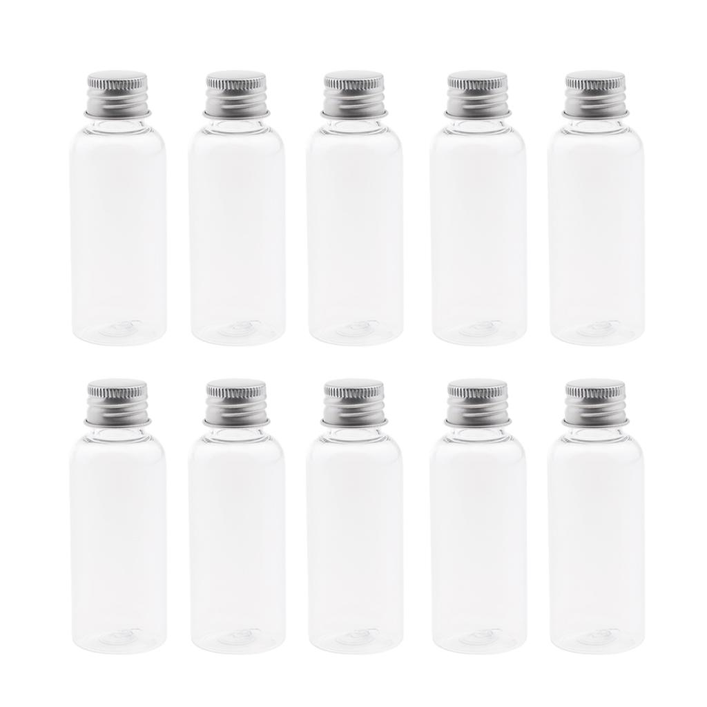 40x 50ml Refillable   Bottles  Oils  Containers Vial