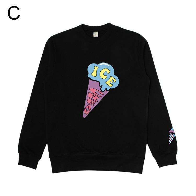 Áo Sweater Blackink Ice cream áo nỉ cổ tròn nam nữ