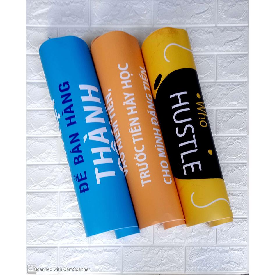 DECAL SLOGAN CHỈ CẦN MỜI TRÀ SỮA HỨA SẼ YÊU