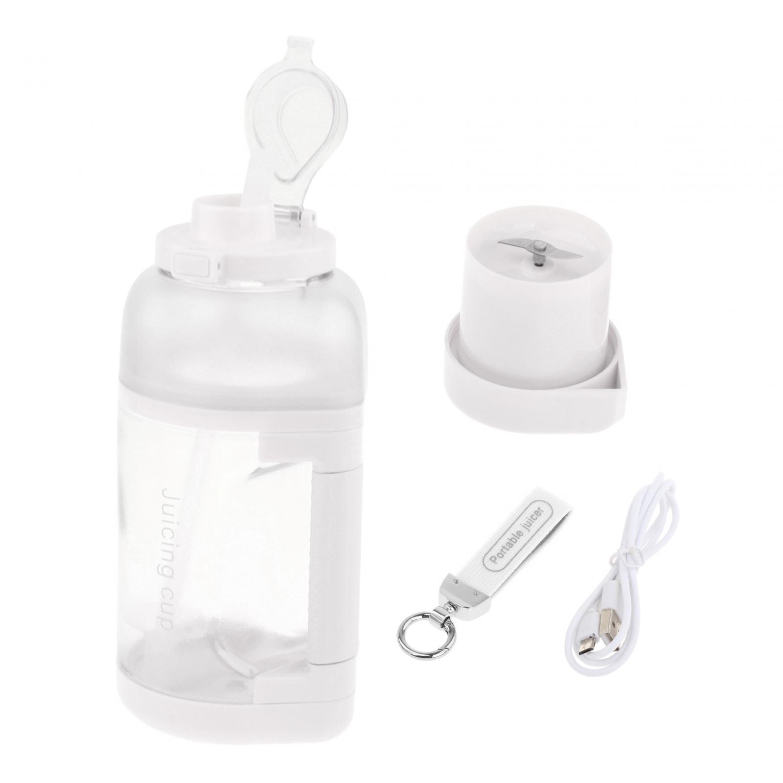 Electric Juicer Cup with Straw Fruit Juice Mixer for Fruits Watermelon Juice