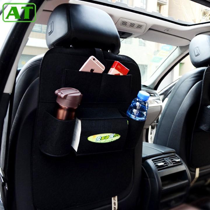 Túi Nỉ Đựng Đồ 7 Ngăn Đa Năng Treo Sau Ghế Ô Tô Xe Hơi