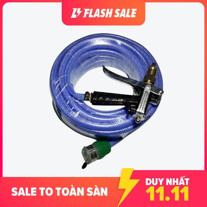 Bộ dây và vòi phun tăng áp lực nước,vòi phun rửa xe,vòi tưới cây,Bộ dây và vòi xịt tăng áp lực nước loại 3m 236577