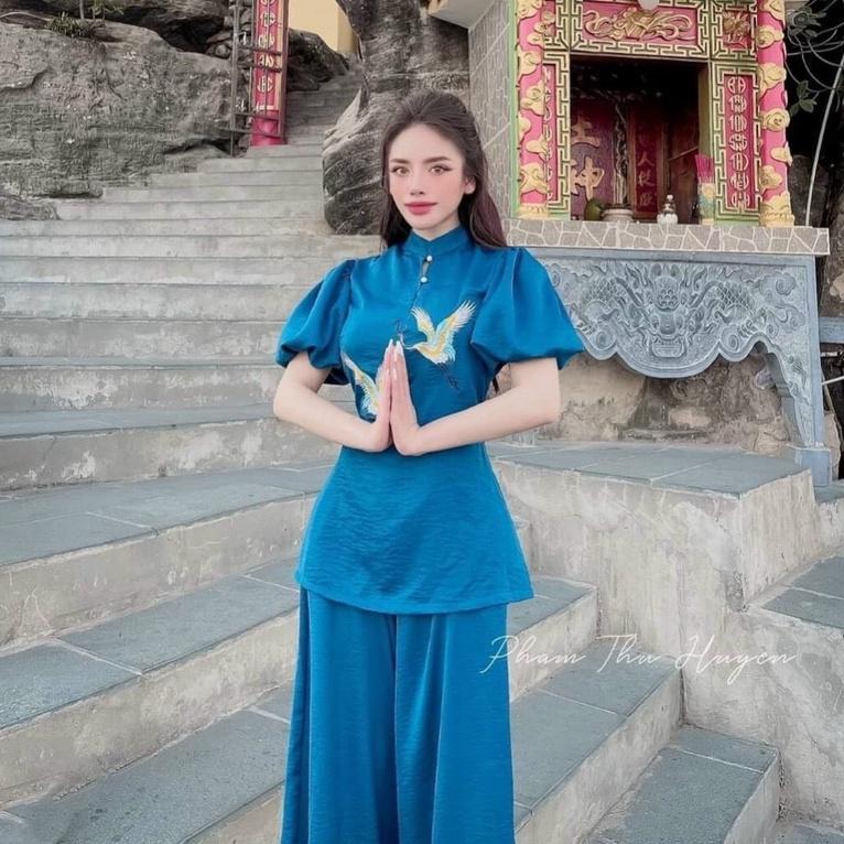 ĐỒ LAM ĐI CHÙA Mẫu Hạt Tay Phồng