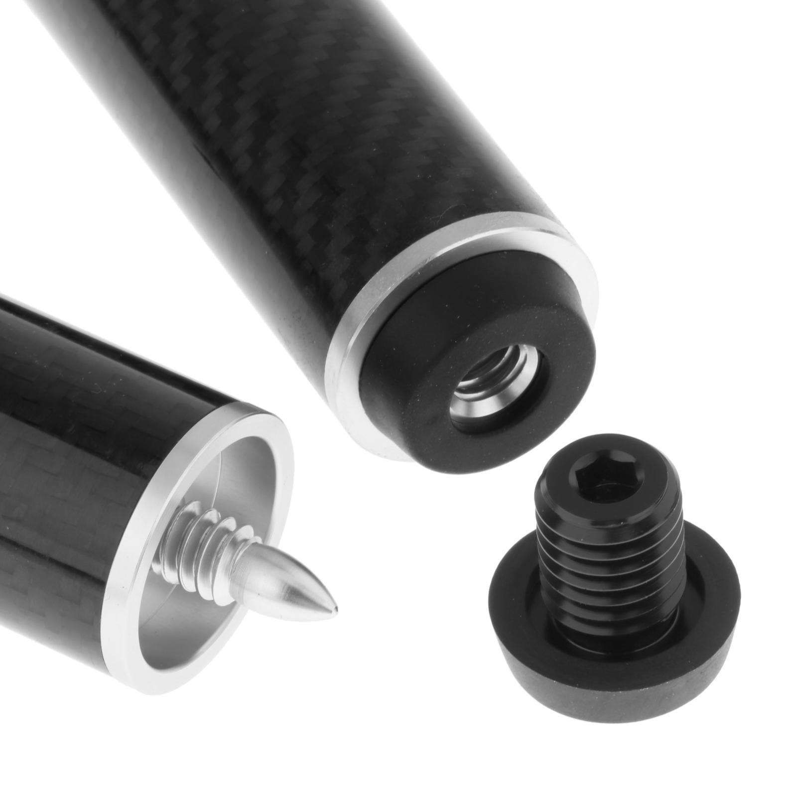 Billiards Pool Cue Extension Cue  End Lengthener Billiards Accessories Attachment with Back Cap for Games Beginners Billiard Cues Practice