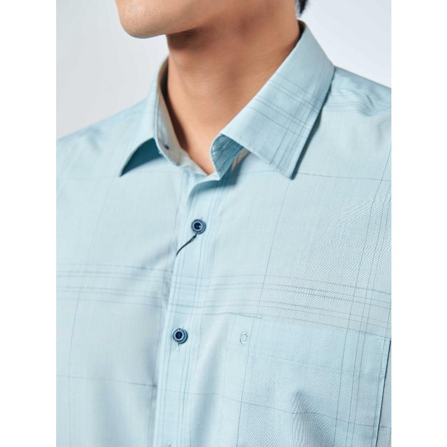 Áo Sơ mi Owen nam dài tay dáng Regular sợi Tre mềm mịn mát Mã AR220788D