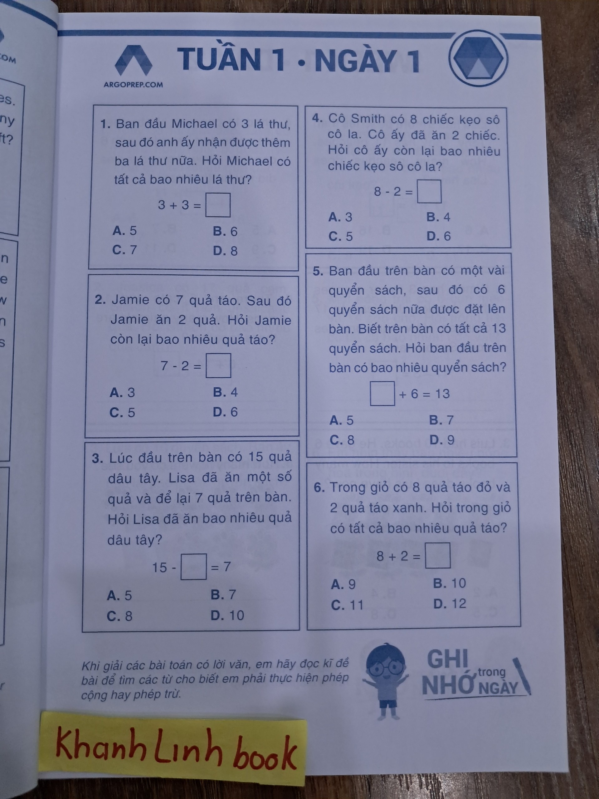 Sách - Common Core Math - Chinh phục toán Mỹ 1