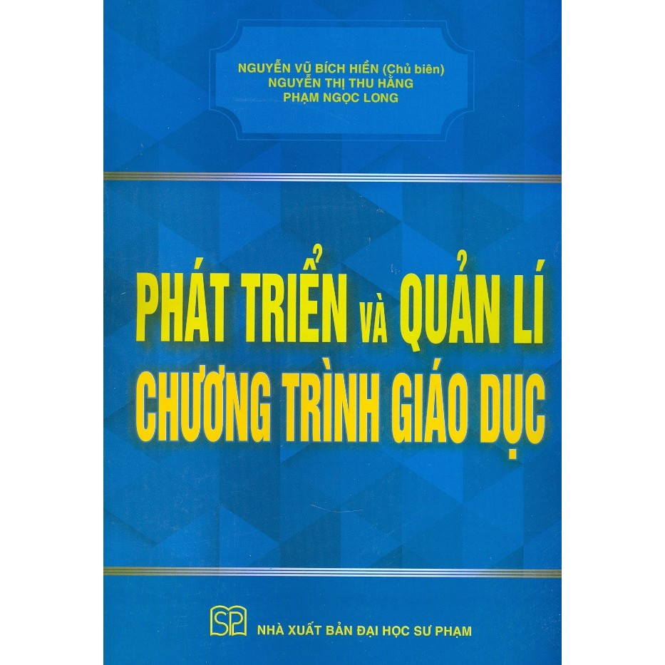 Phát Triển Và Quản Lí Chương Trình Giáo Dục