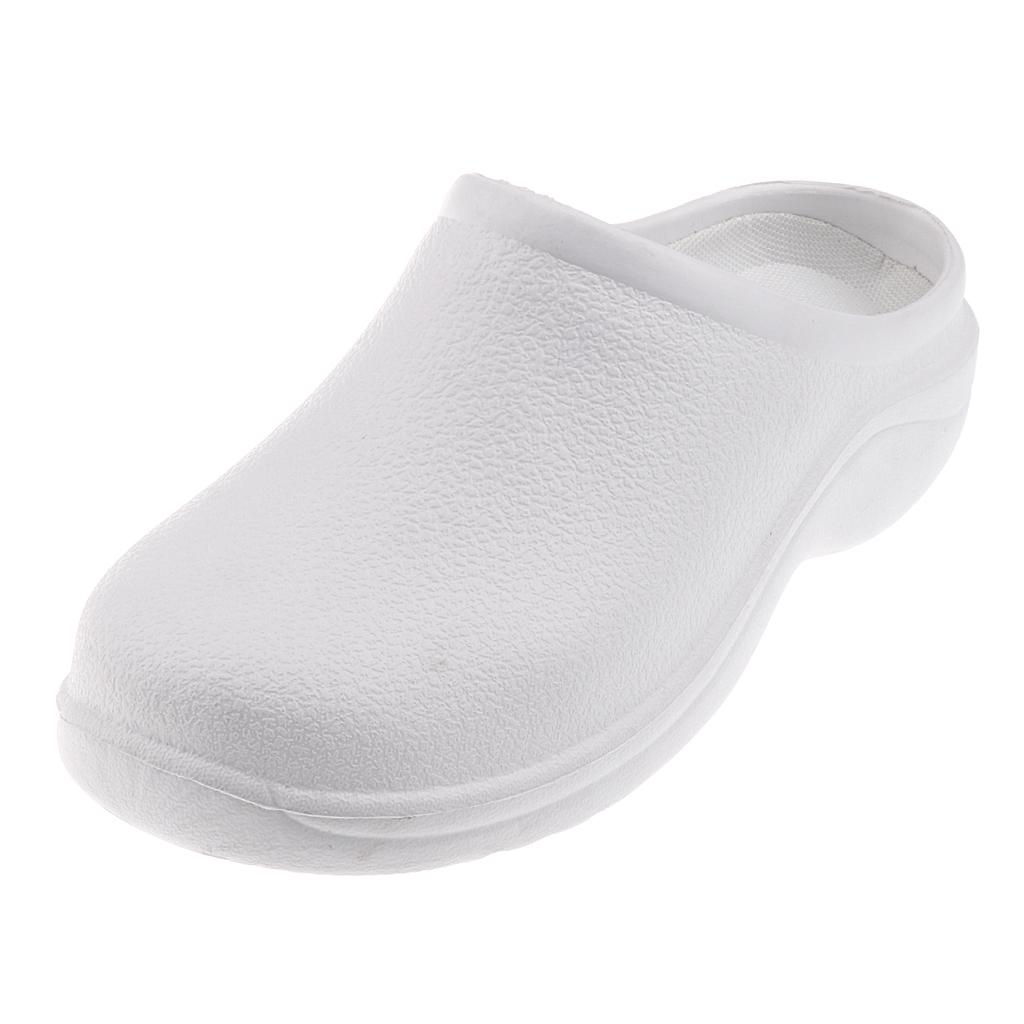 Men Women Cook Medical Nurse Shoes Ultralite Clogs Strapless Work Shoes