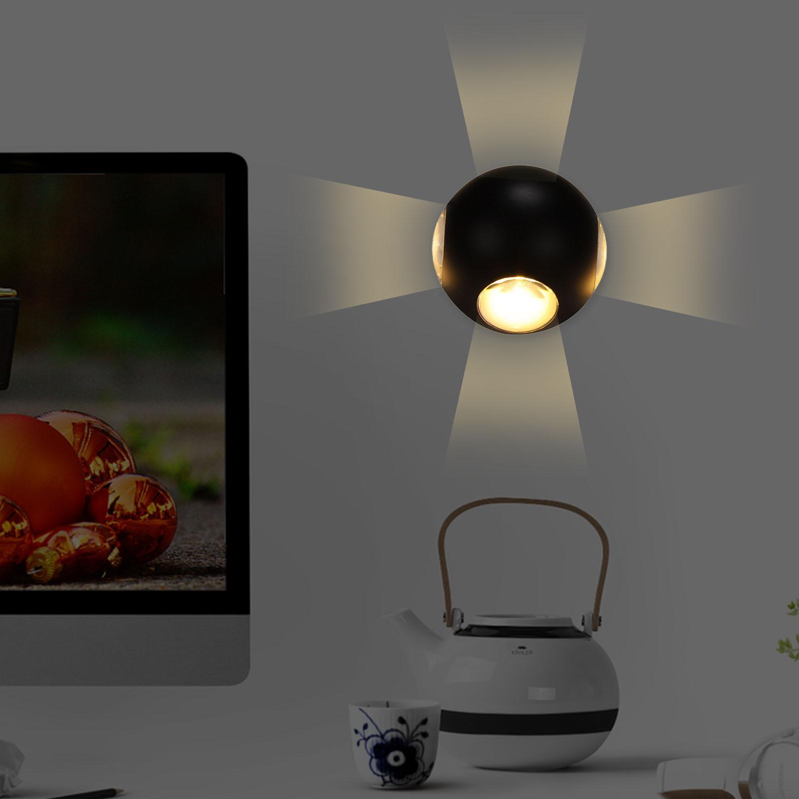 Wall Sconce 3000K Warm White Wall Mounted for Home Decor Corridor Bedroom 6000k