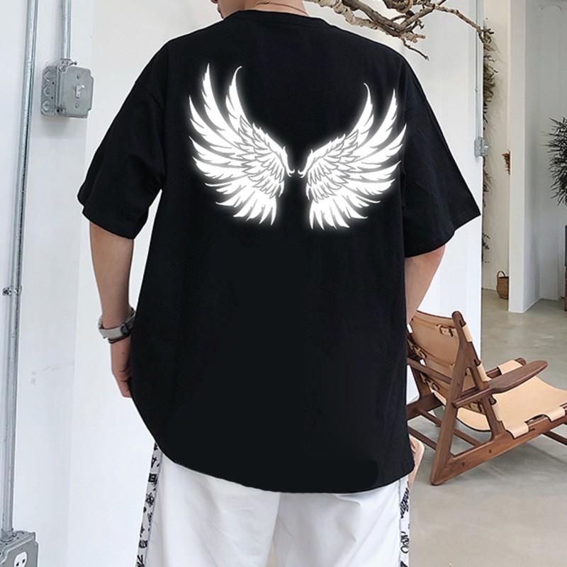ÁO THUN TAY LỠ PHẢN QUANG ANGEL NAM NỮ
