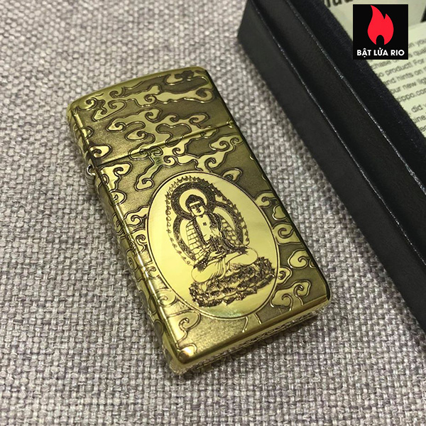 Bật Lửa Zippo Slim 1654B Khắc Đức Phật Như Lai 4 Mặt – Zippo 1654B.Nhulai