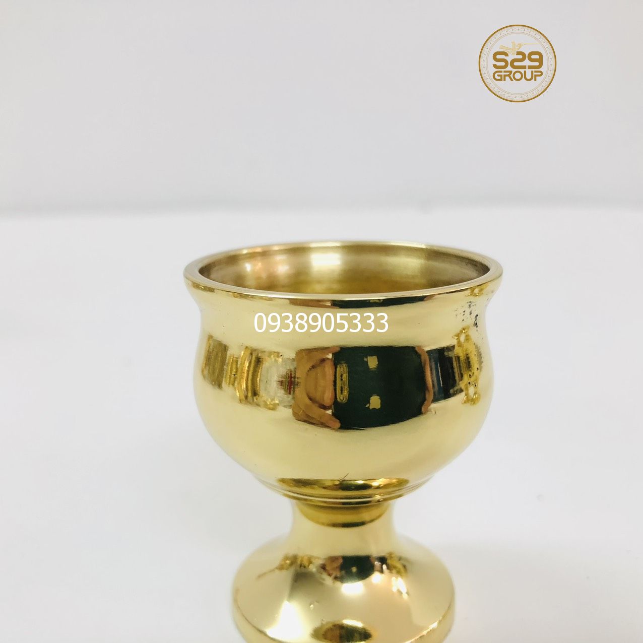 Ly nước bằng đồng thờ cúng,đồ đồng cao cấp