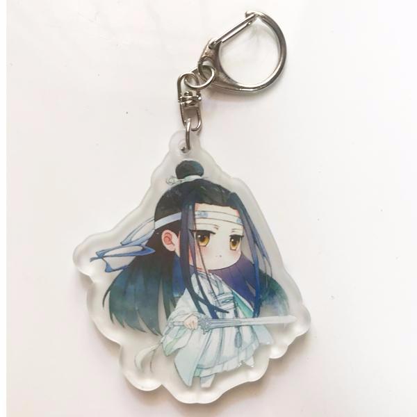 Móc khóa Lam vong cơ ma đạo tổ sư chibi anime trần tình lệnh móc khóa acrylic keychain mica cute đẹp dễ thương anime idol tặng ảnh thiết kế Vcone