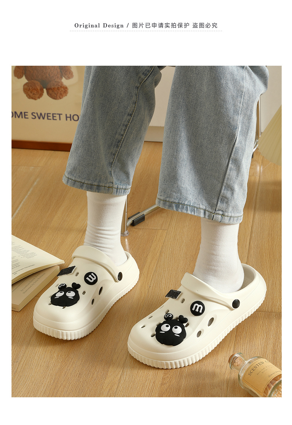 Dép nữ kiểu dáng dễ thương - dép nữ hot trend DNU9047