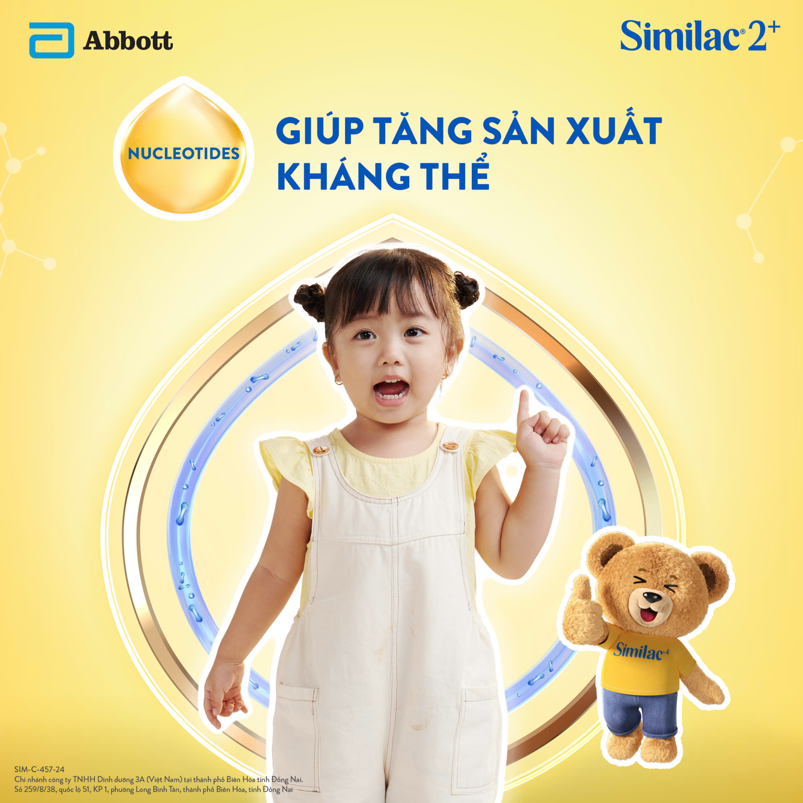 Sữa Bột Similac 2+ (Dành cho trẻ từ 2 - 6 tuổi) - 800g