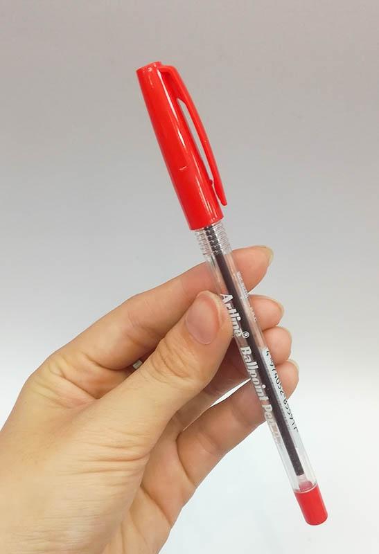 Bộ 4 Bút Bi Đỏ - Ek-8270 RD